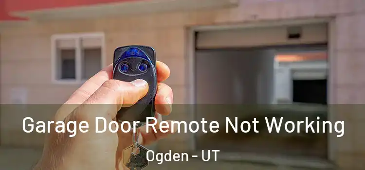  Garage Door Remote Not Working Ogden - UT