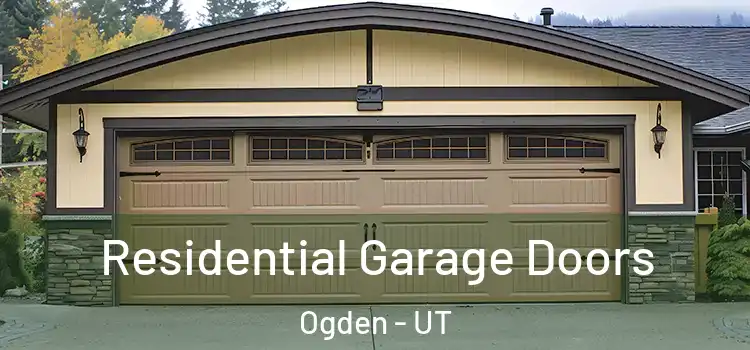  Residential Garage Doors Ogden - UT