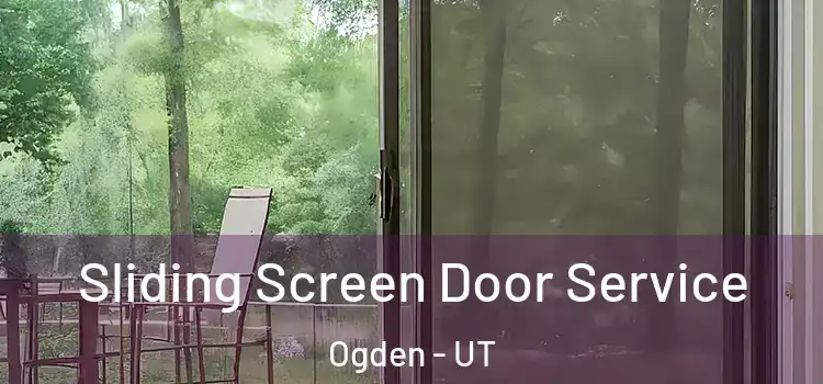  Sliding Screen Door Service Ogden - UT